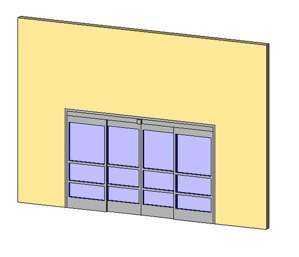 Entry slider - No transom