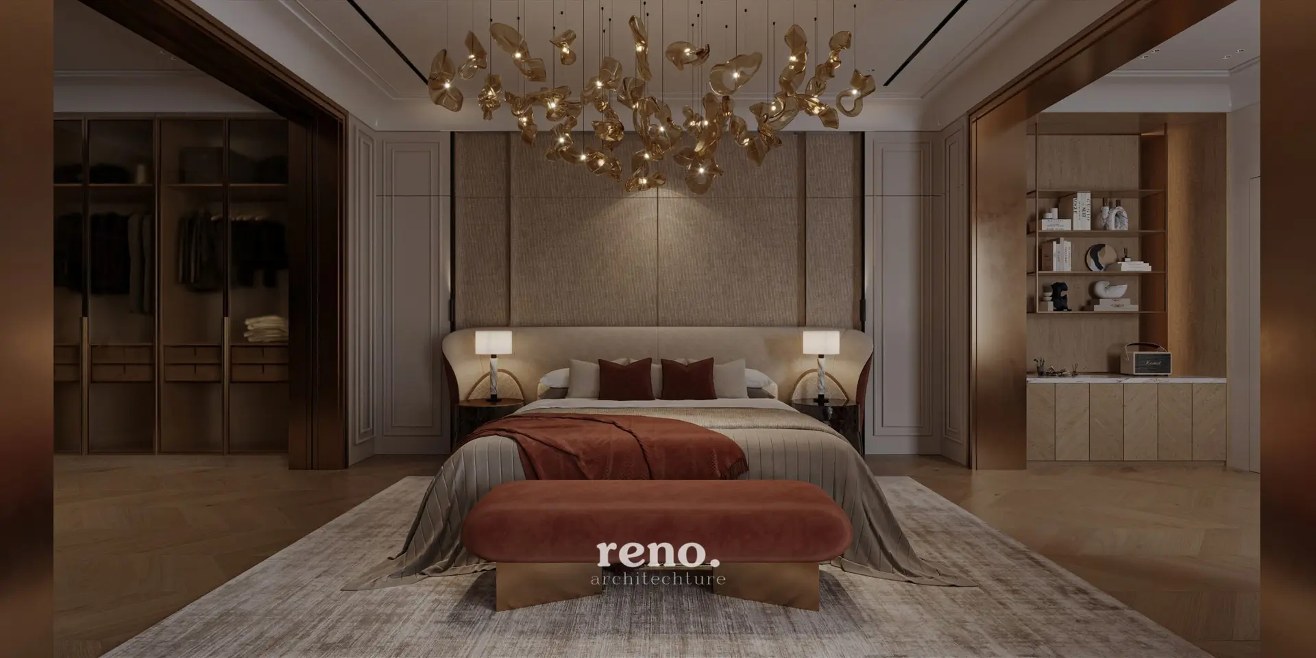 Master Bedroom Interior — preview 1, by An Tran (3dzip)
