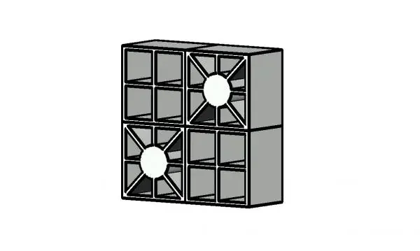 Ventilation Concrete Wall