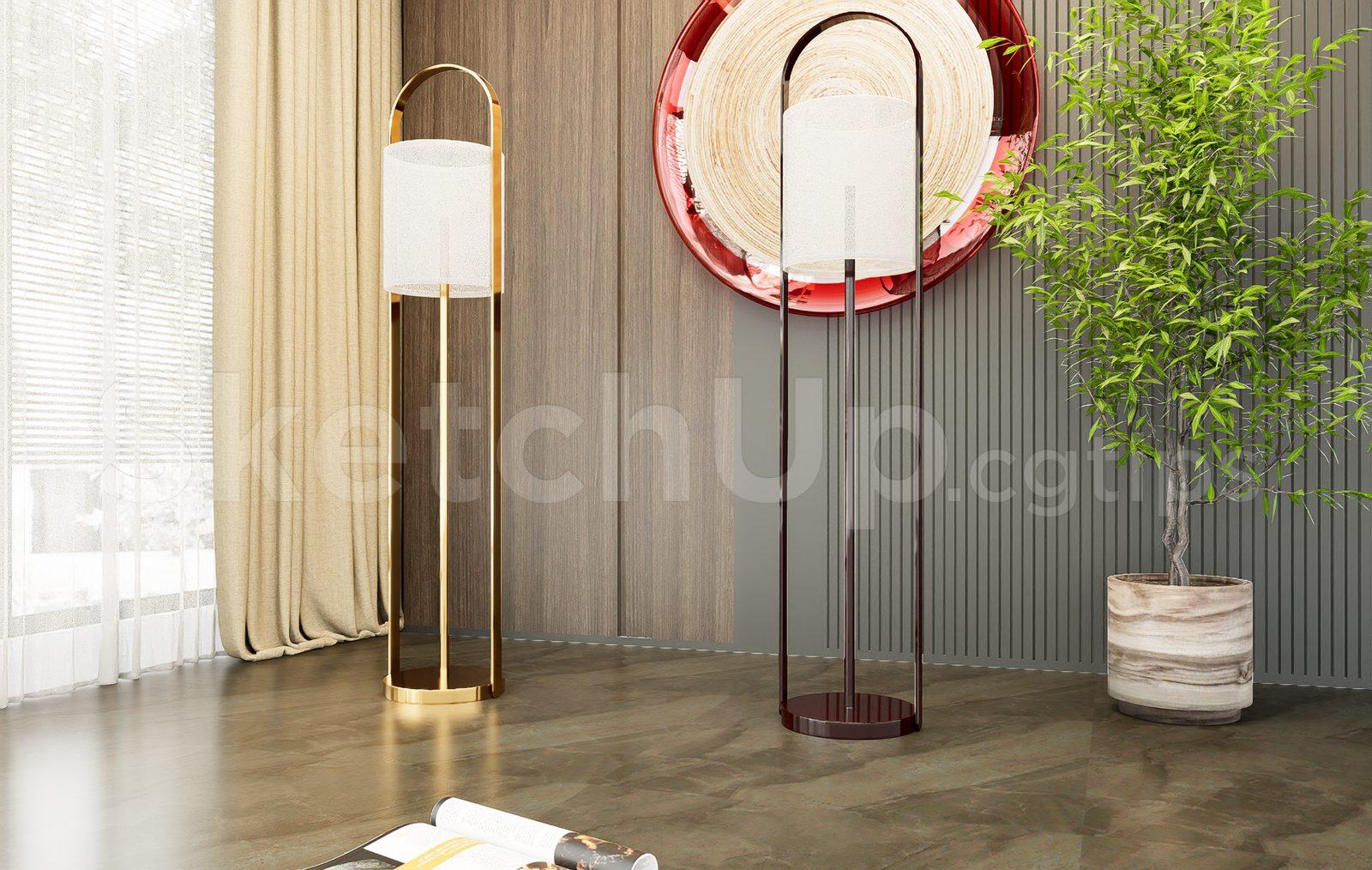 Floor Lamp Model Download for Interior Projects