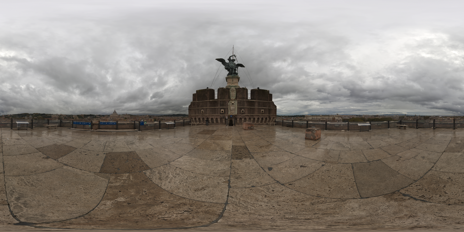 Castel St. Angelo Roof