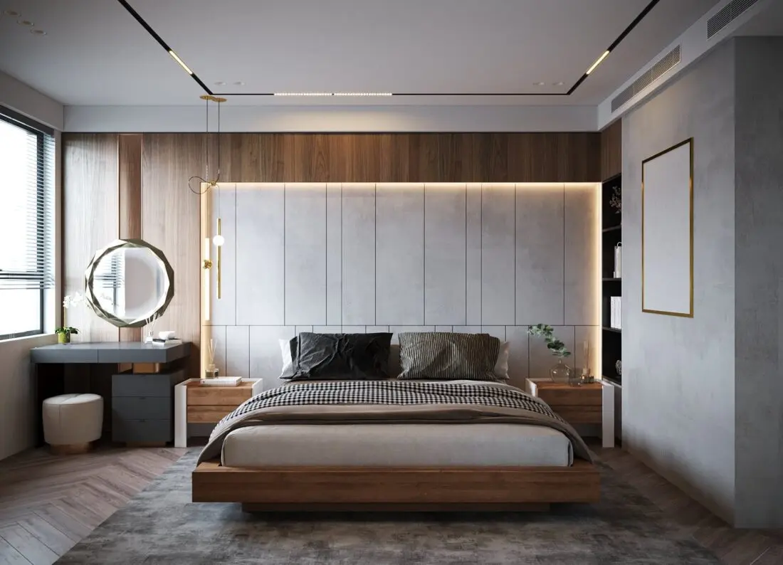 Interior Scenes Model Bedroom 586