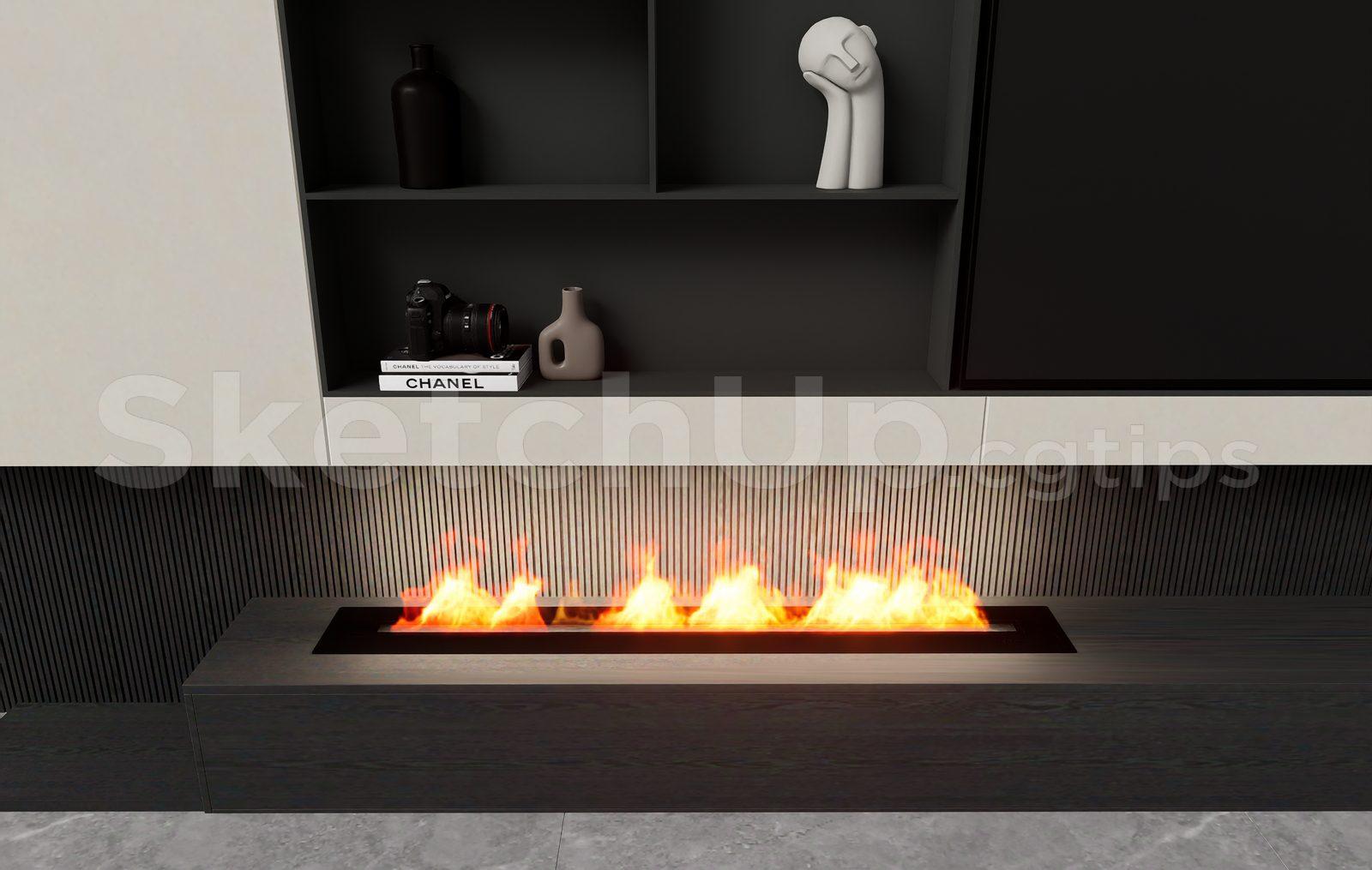 Fireplace — preview 1 (cgtips)