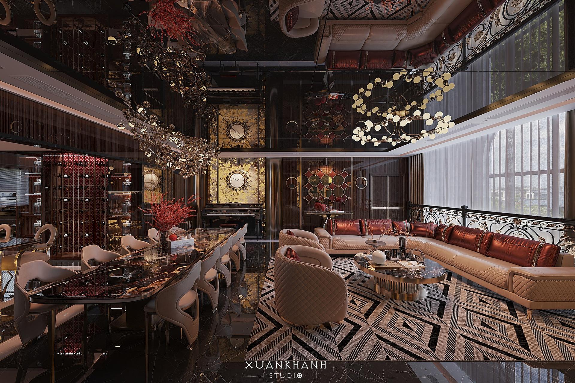 Living Room – Kitchen Interior