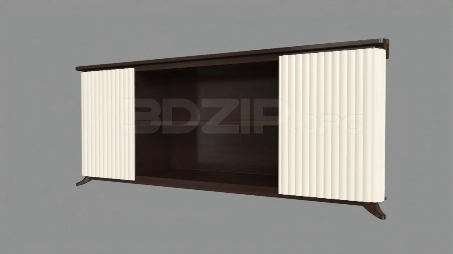TV Cabinet — preview 1 (3dzip, CC0)
