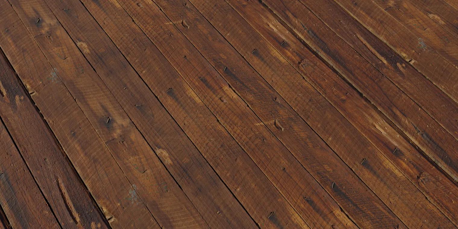 Wood Cabinet Worn Long