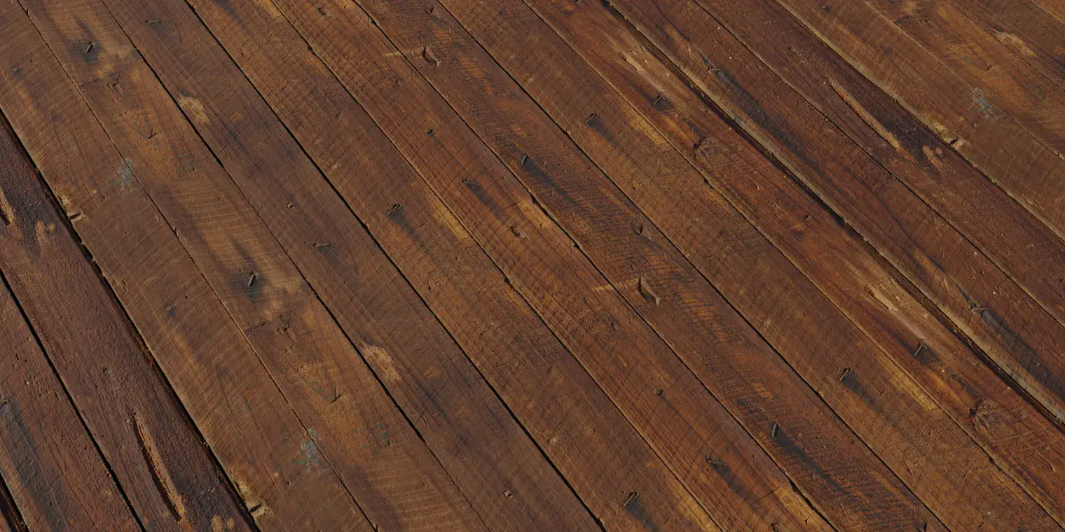 Wood Cabinet Worn Long