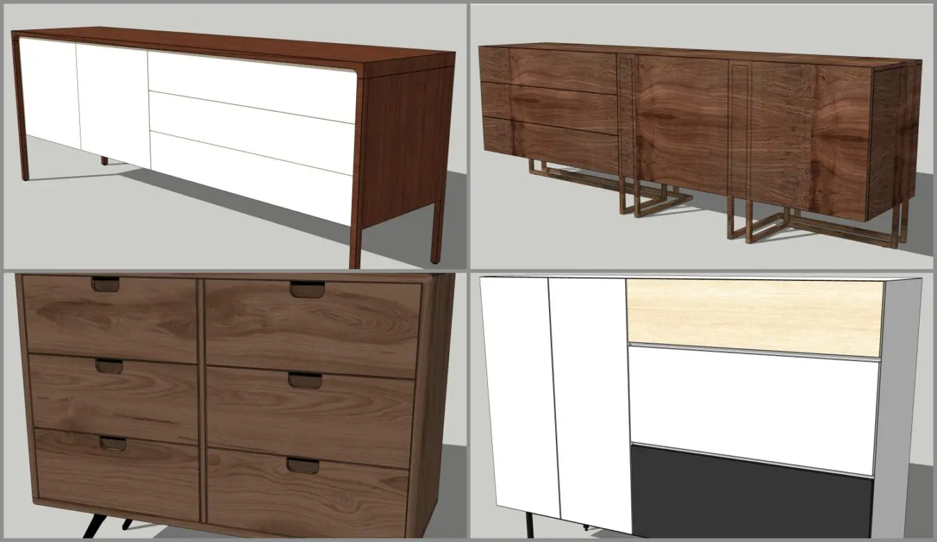 Combo TV-Sideboard