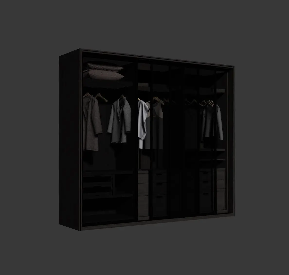 Wardrobe — preview 1, by Huy Hieu Lee (3dzip, CC0)