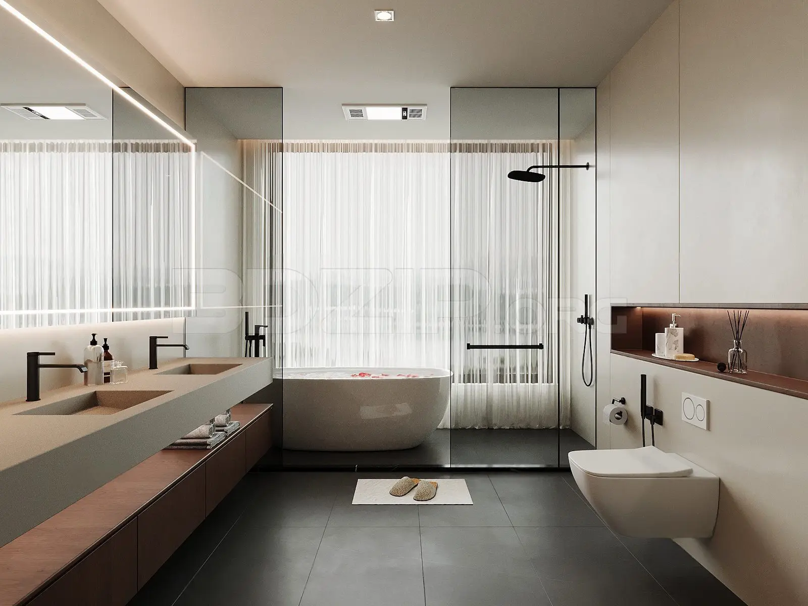 Bathroom Interior — preview 1 (3dzip)