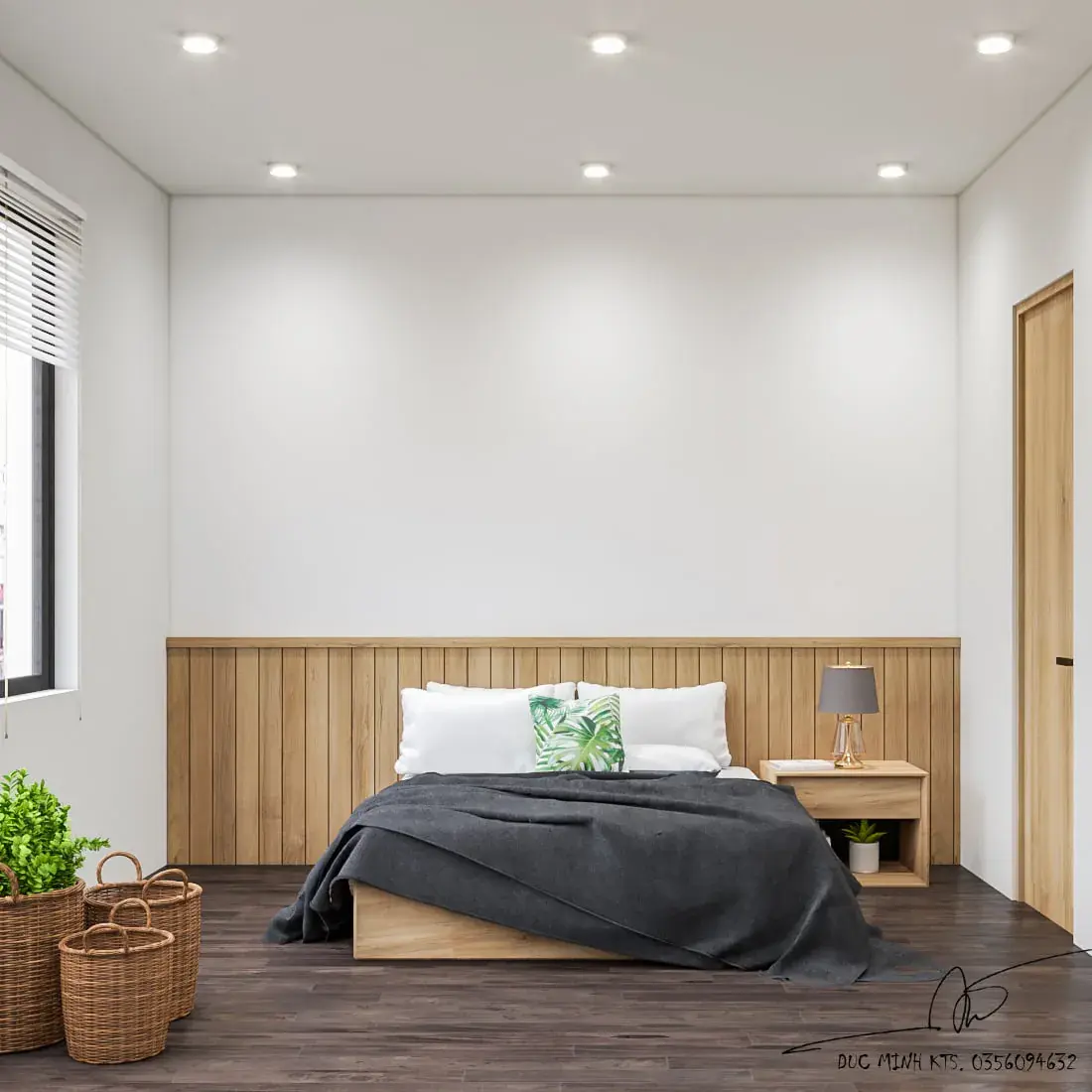 Interior Bedroom Scene