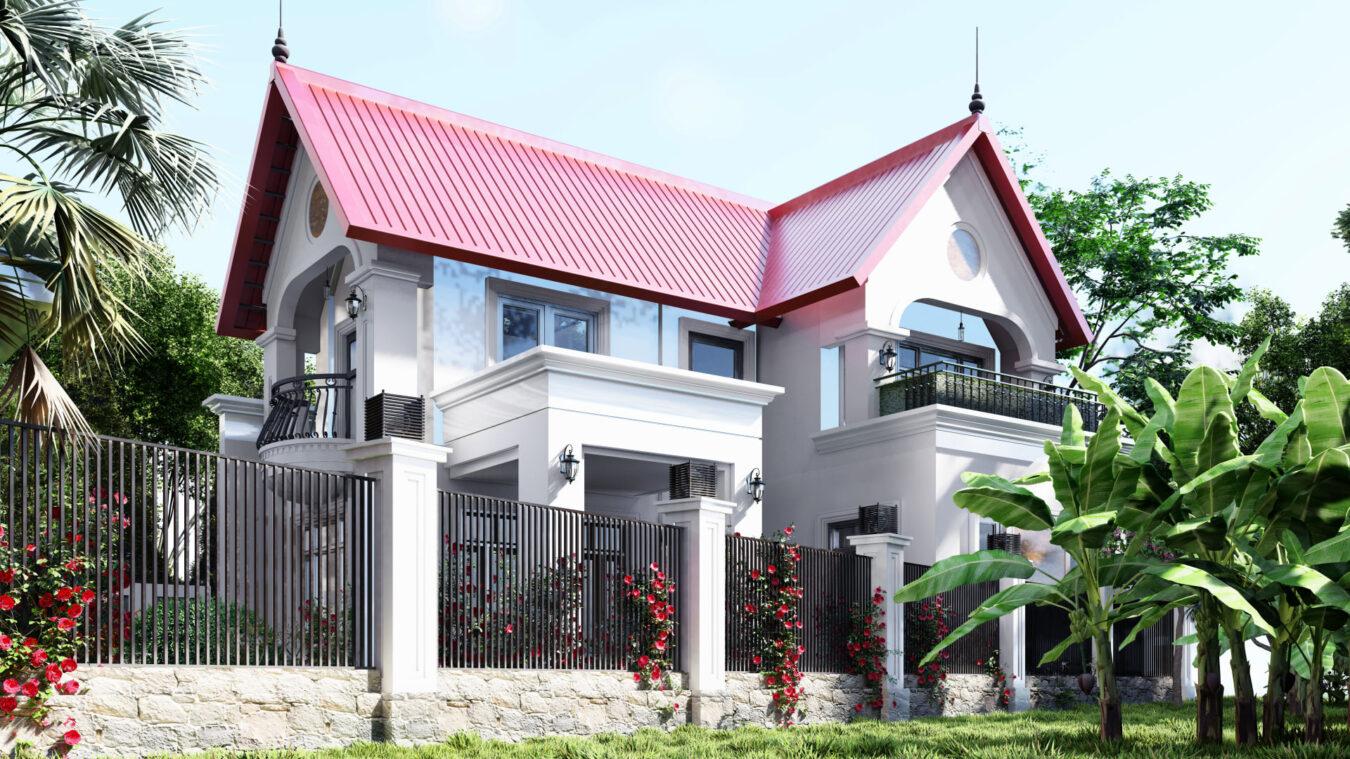 Villa Exterior — preview 1, by Ken Ricky (cgtips)