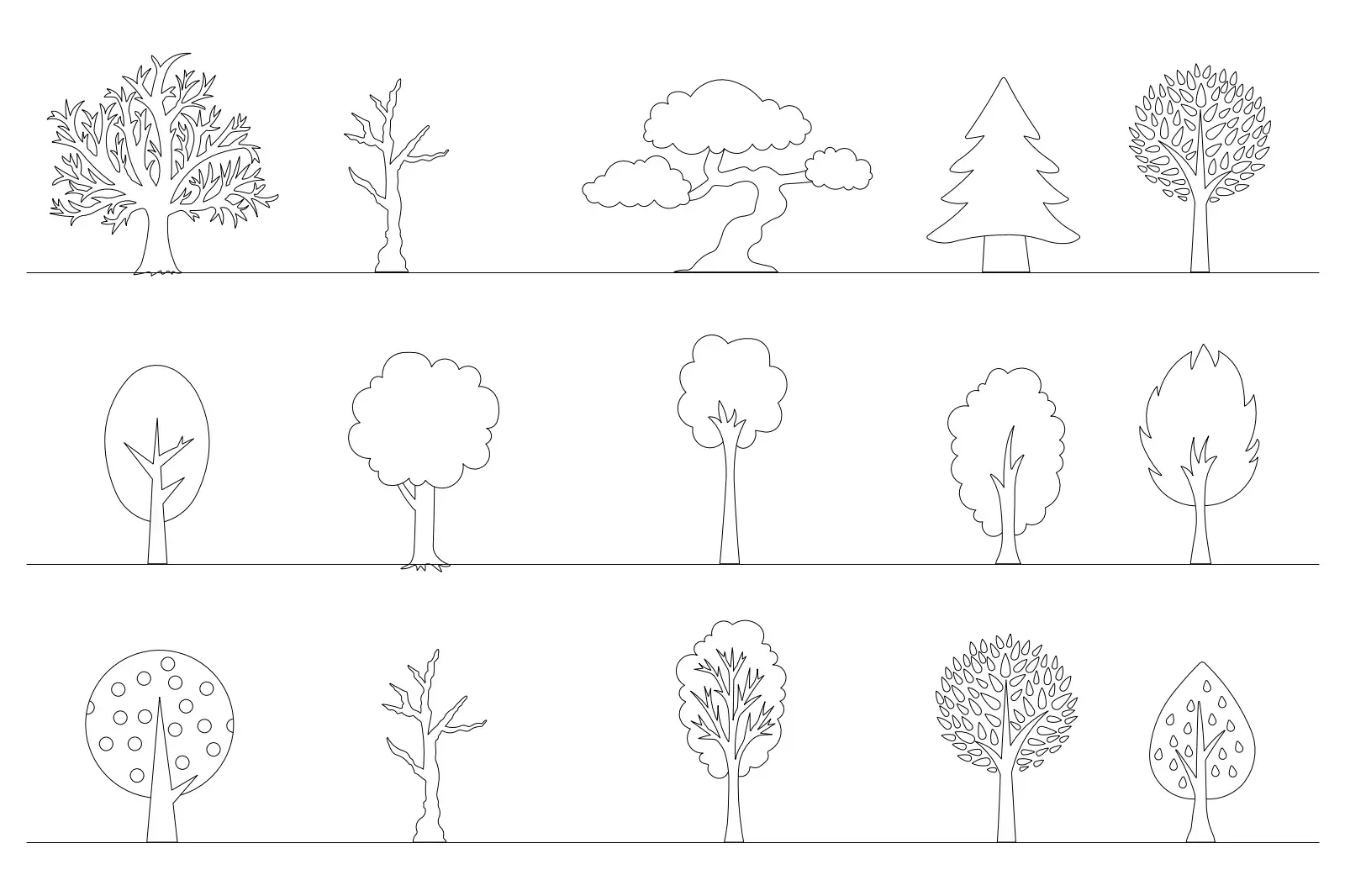 Decorative Trees