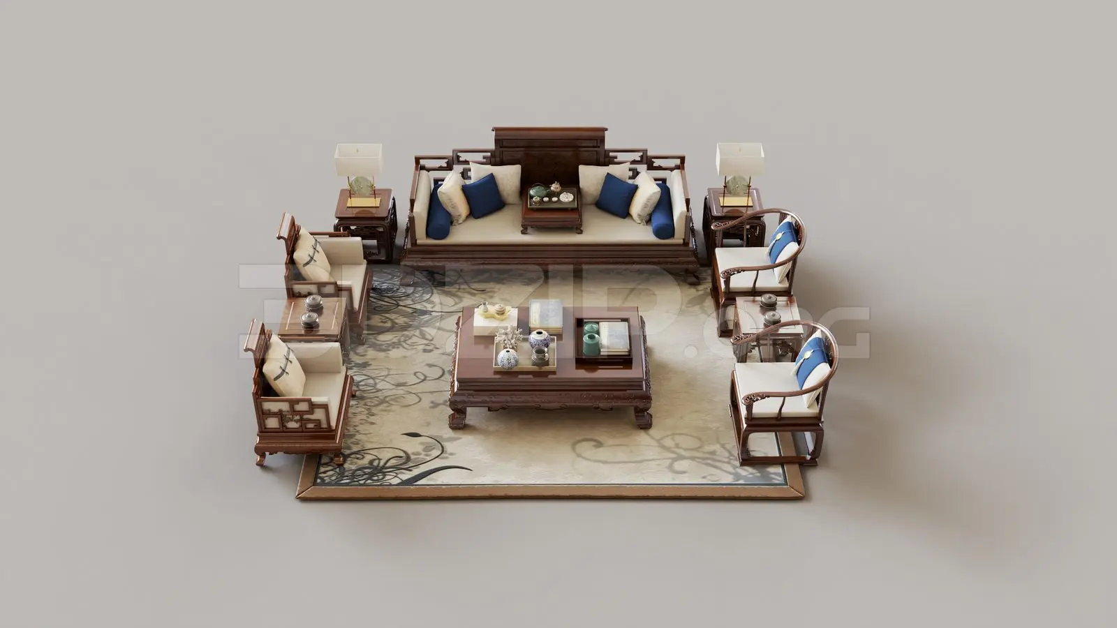 Sofa and Table- Chair