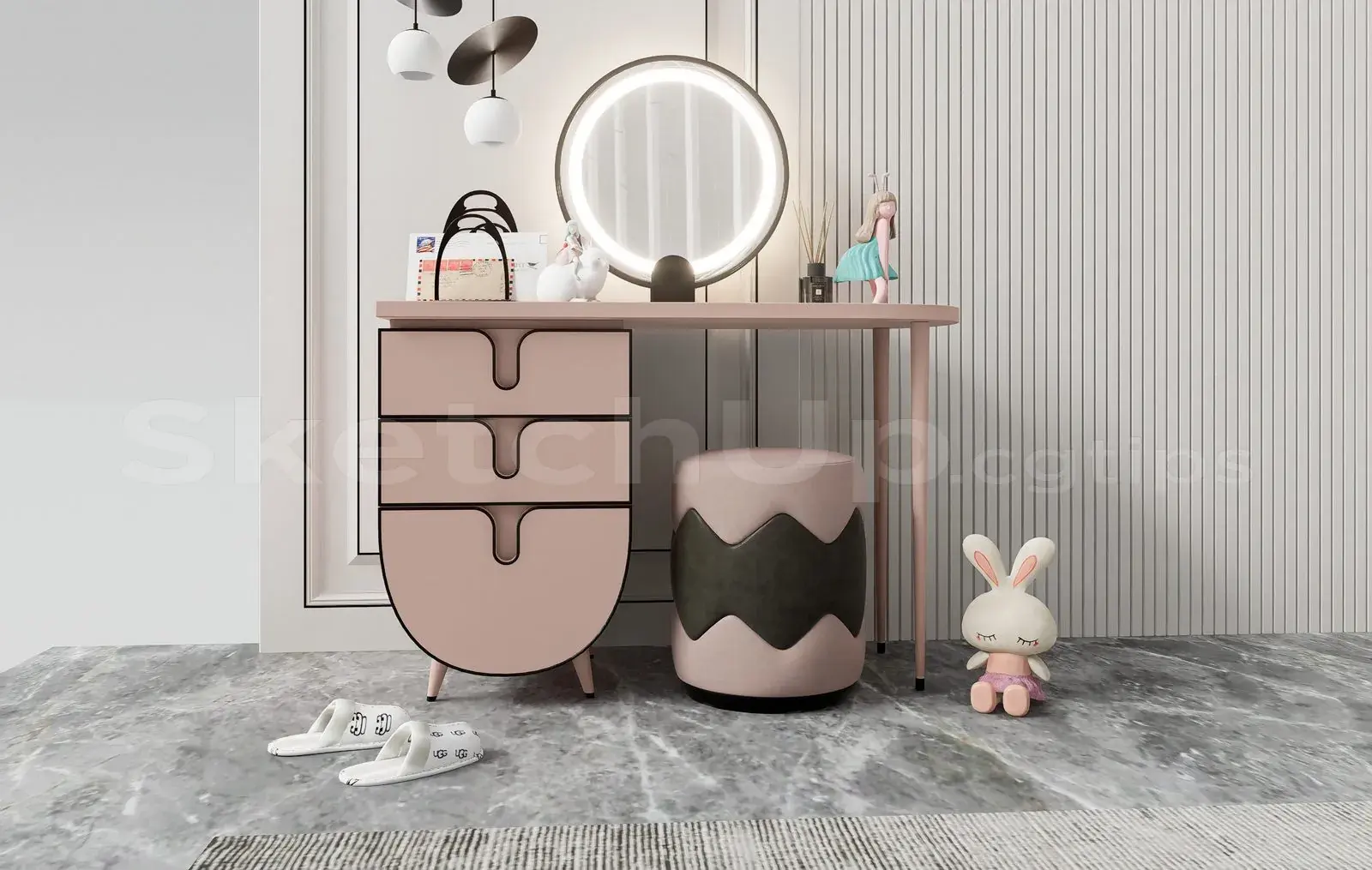 Makeup Table