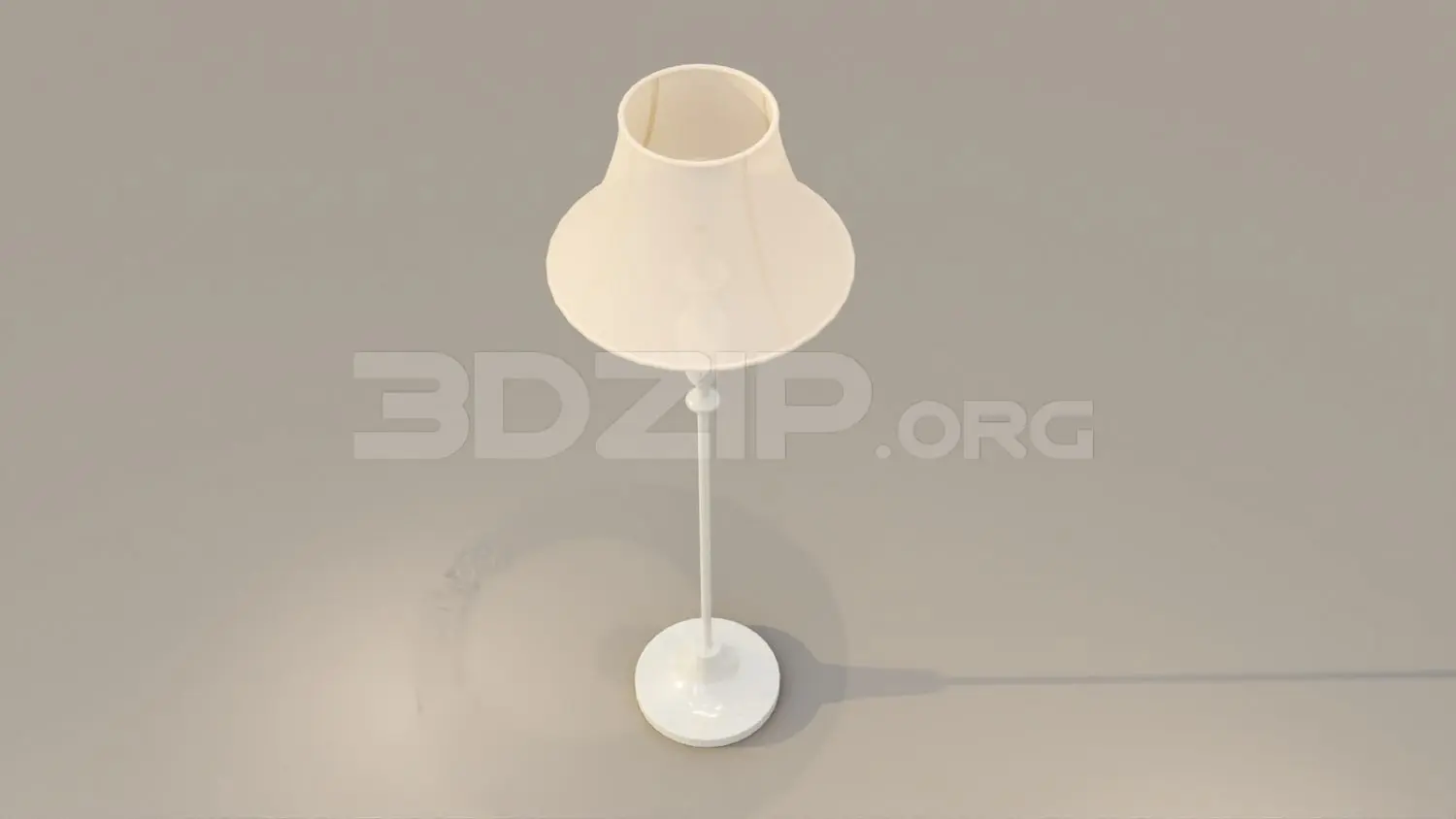 Floor Lamp — preview 1 (3dzip, CC0)