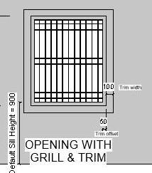 Wall Opening With Grill