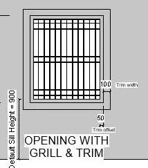 Wall Opening With Grill