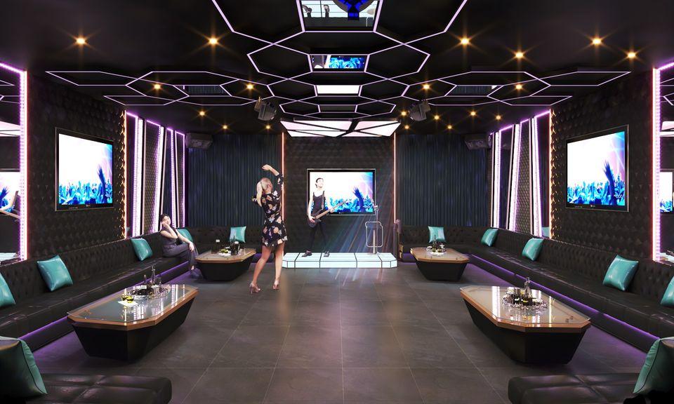 Interior Karaoke Scene