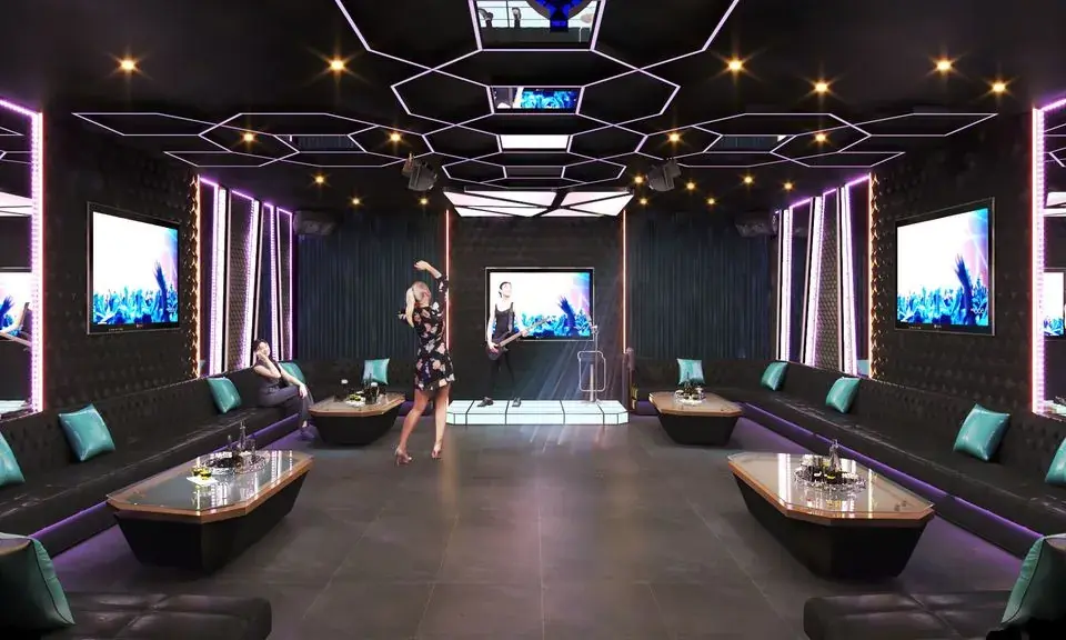 Interior Karaoke Scene