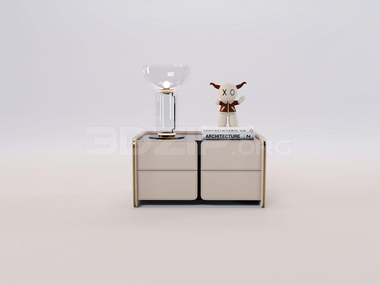 Bedside Table — preview 1 (3dzip)