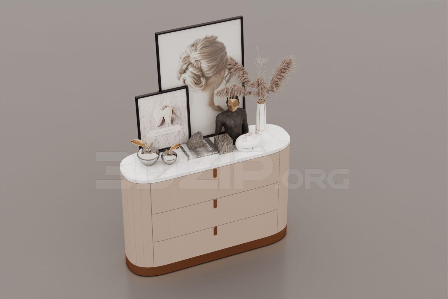 Display Cabinets — preview 1, by Huy Hieu Lee (3dzip)