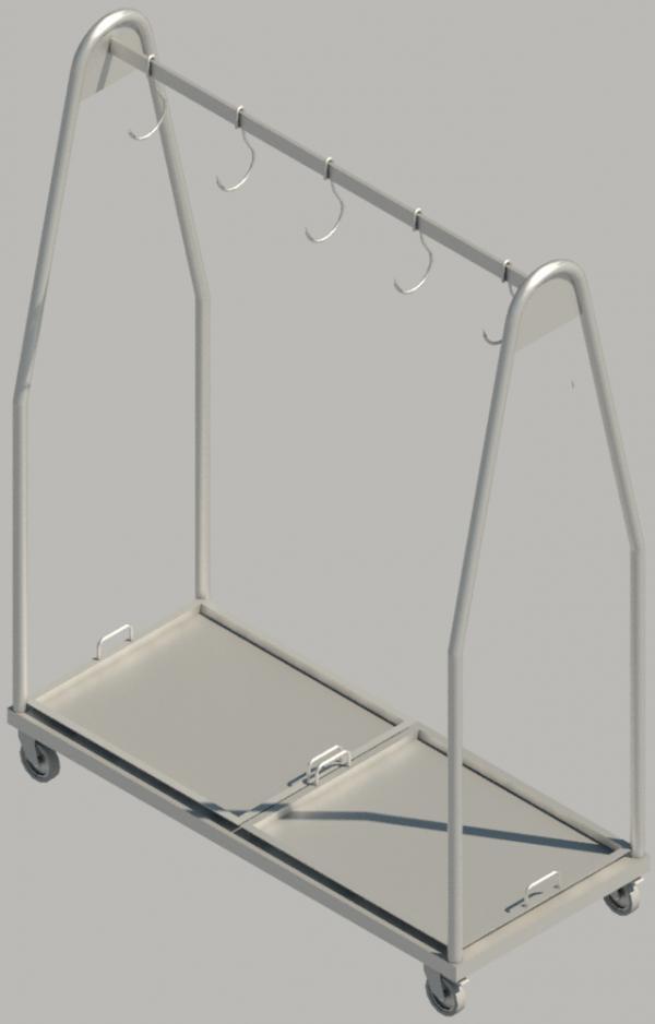 Mobile Meat Hanging Rail