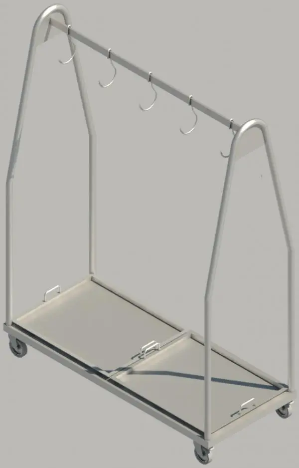 Mobile Meat Hanging Rail