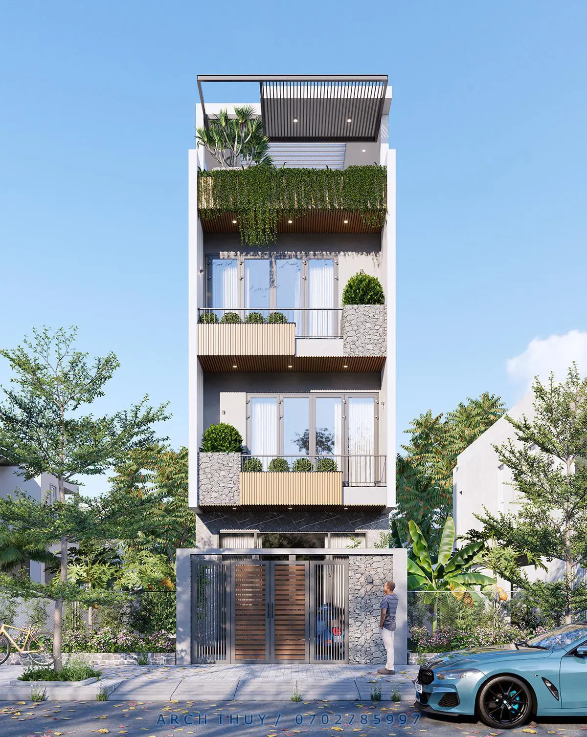 Exterior House Scene