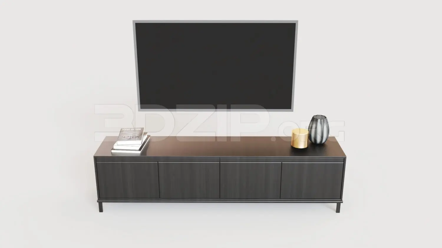 TV Cabinet — preview 1 (3dzip)