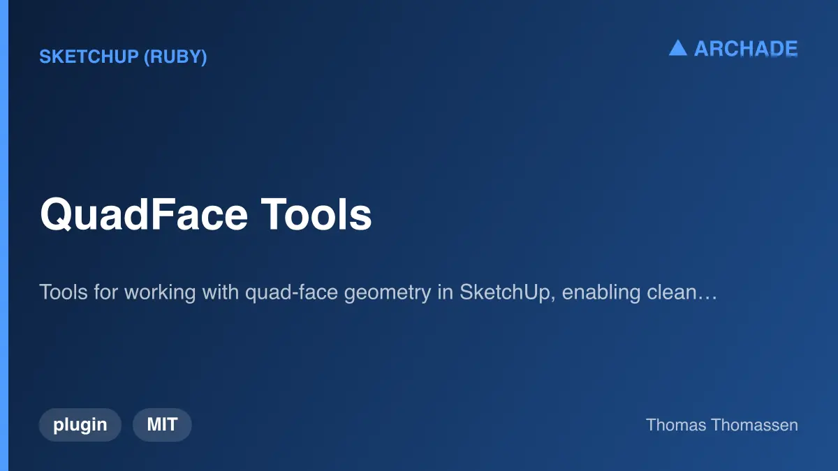 QuadFace Tools