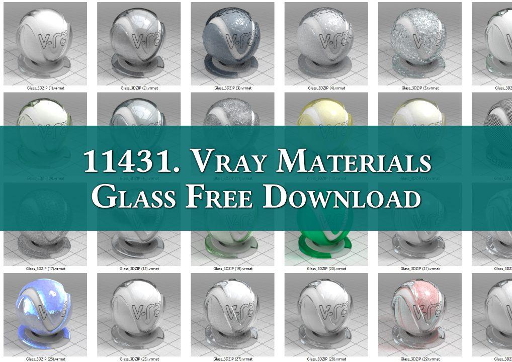Vray Materials Glass