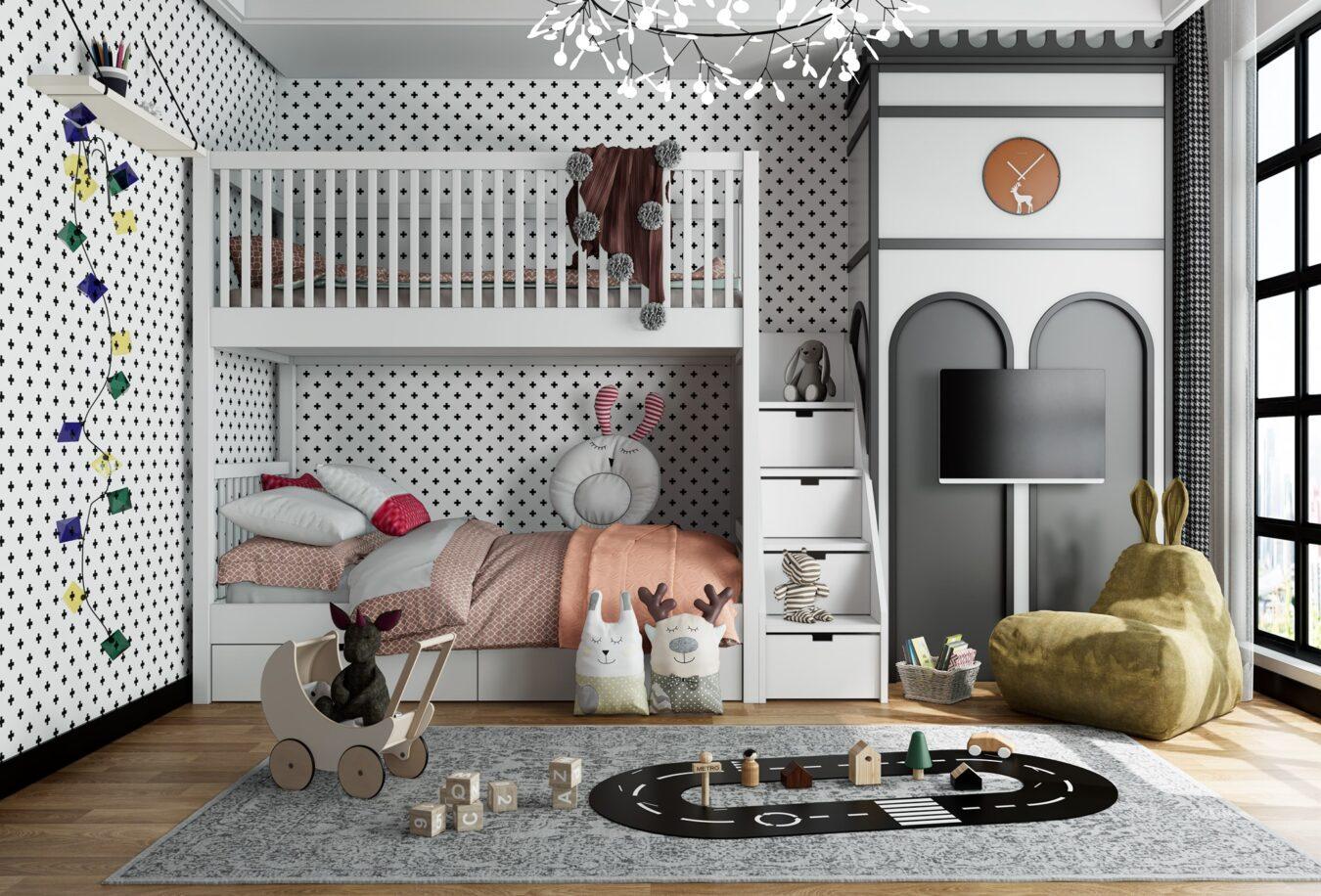 Interior Children Room — preview 1, by Dinh Thanh (cgtips)