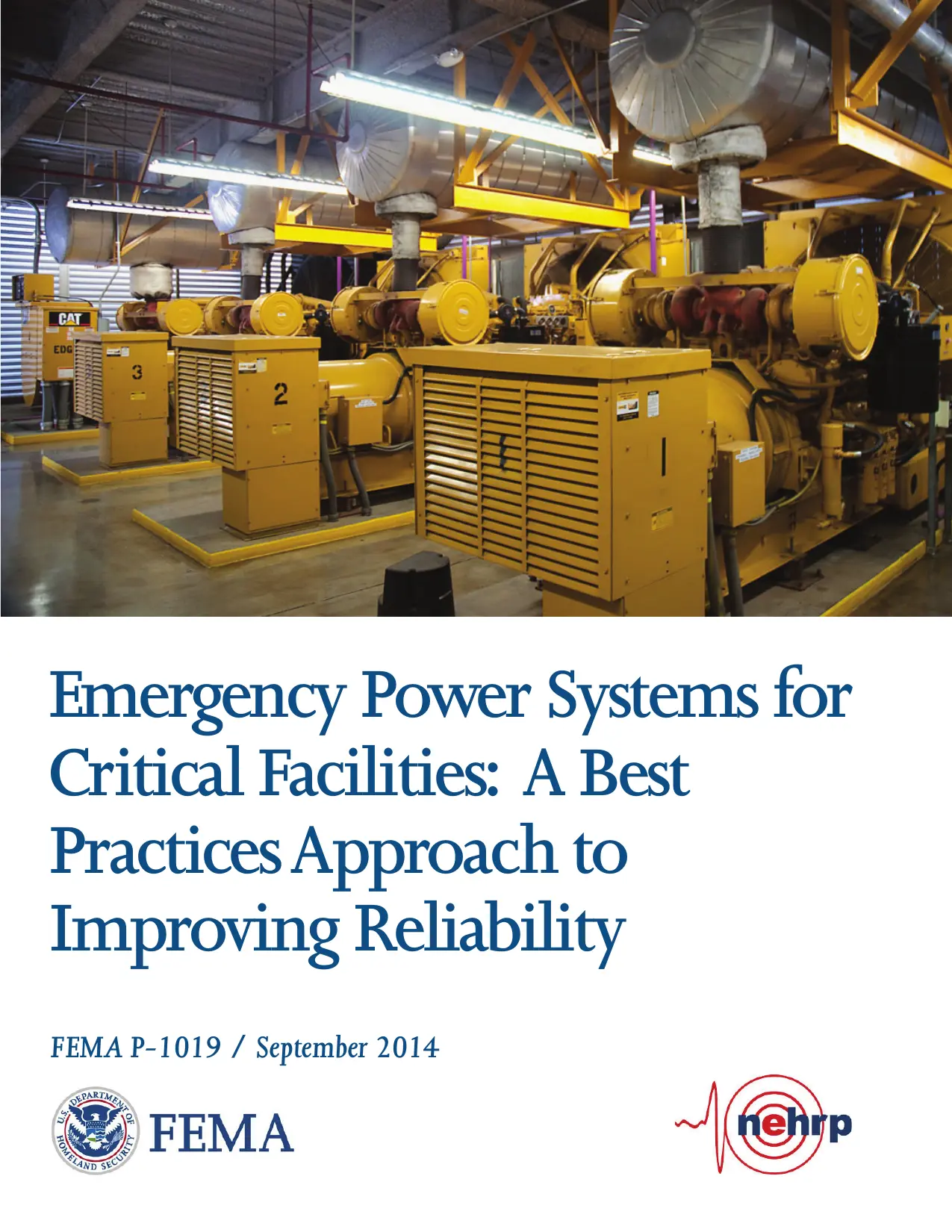 FEMA P-1019 Emergency Power Systems for Critical Facilities — preview 1