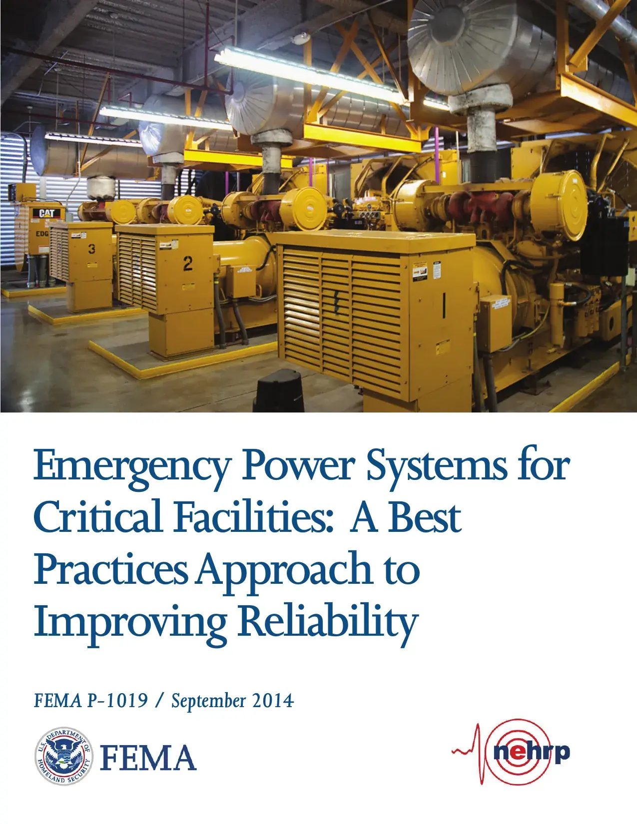 FEMA P-1019 Emergency Power Systems for Critical Facilities