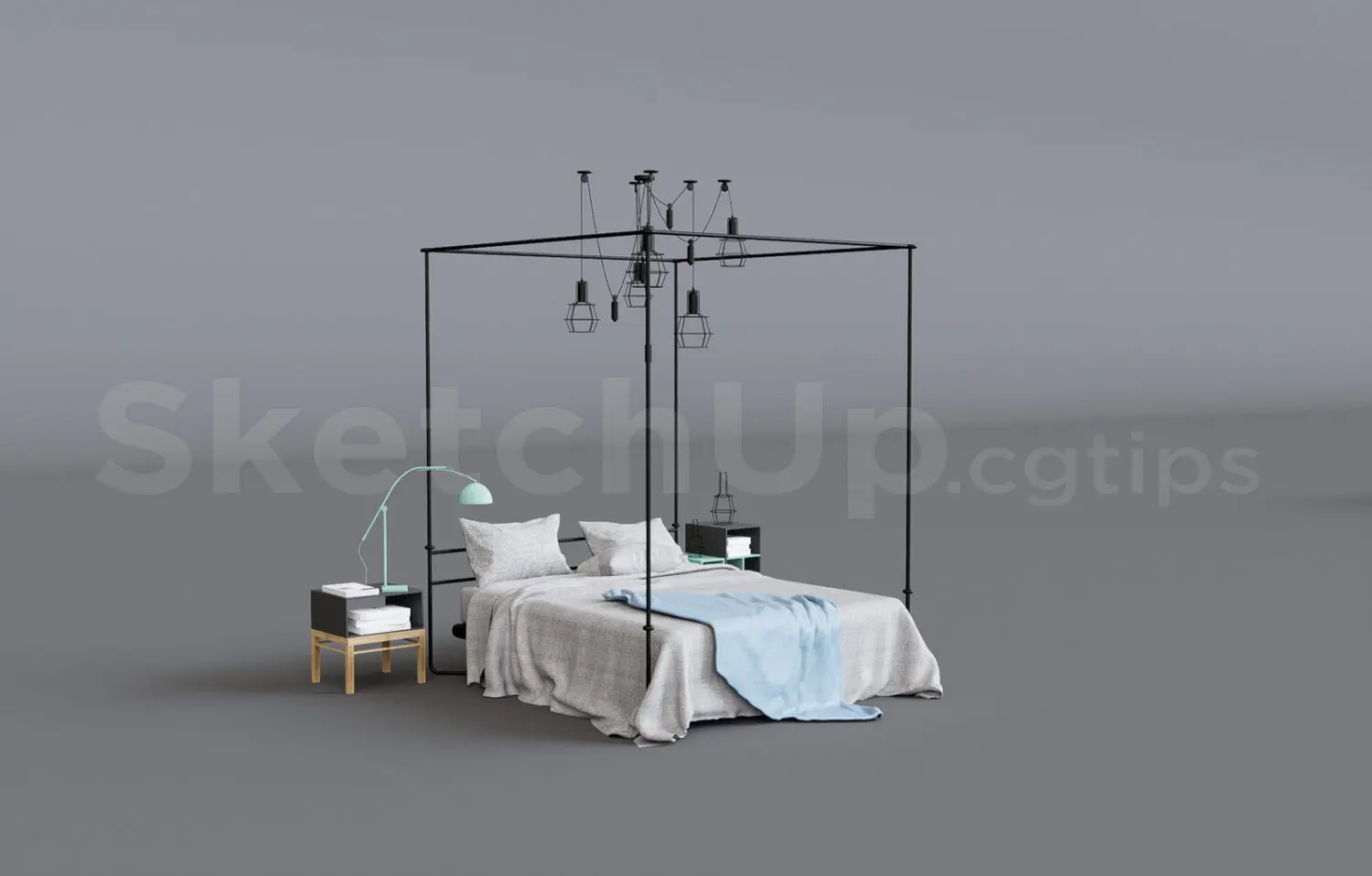Bed — preview 1 (cgtips, CC0)