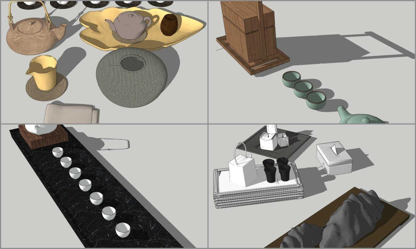 Combo Decor on Tea Coffee Table
