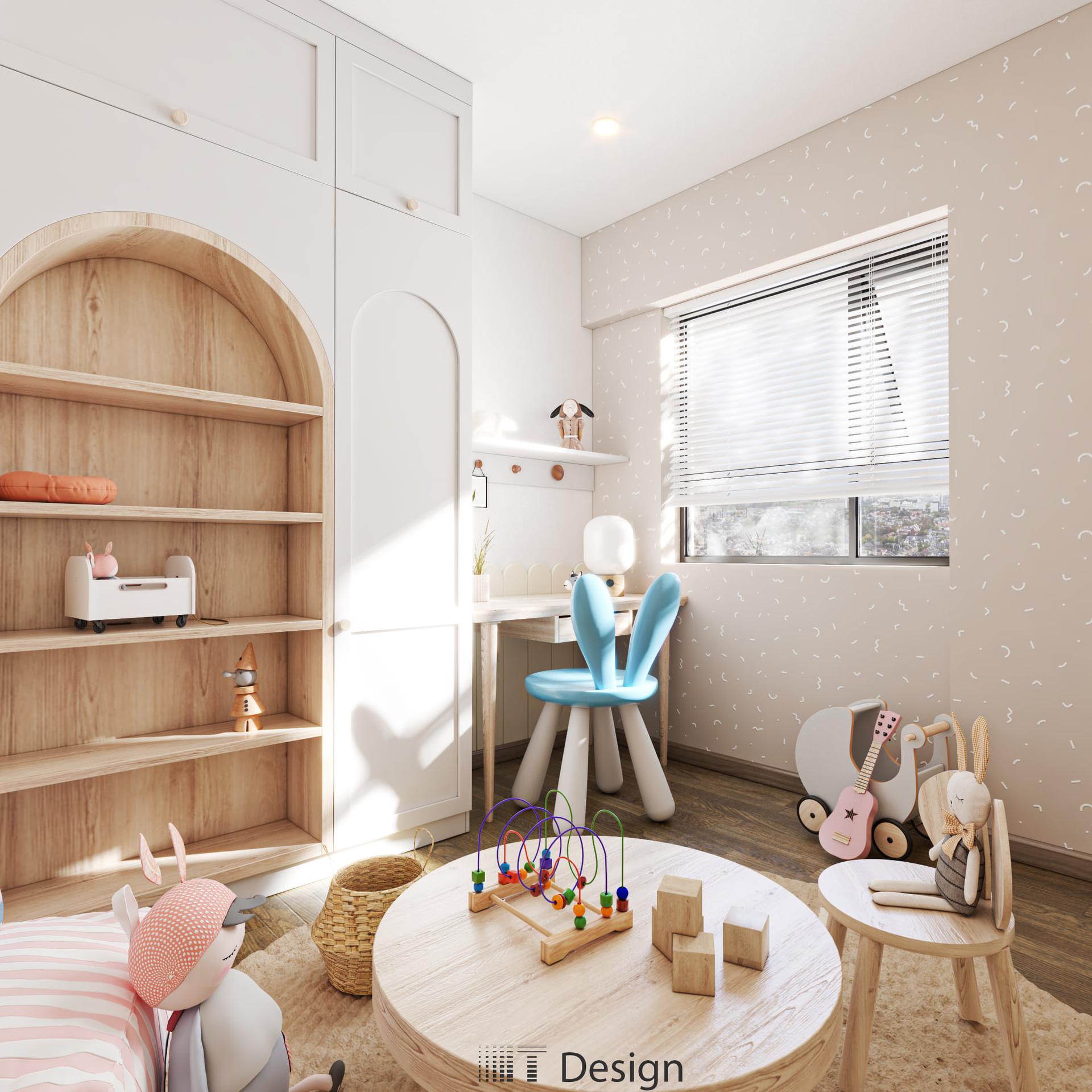 Interior Kids room Scene
