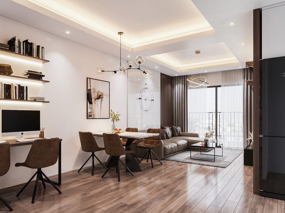 Interior Kitchen – Livingroom 244 Scene
