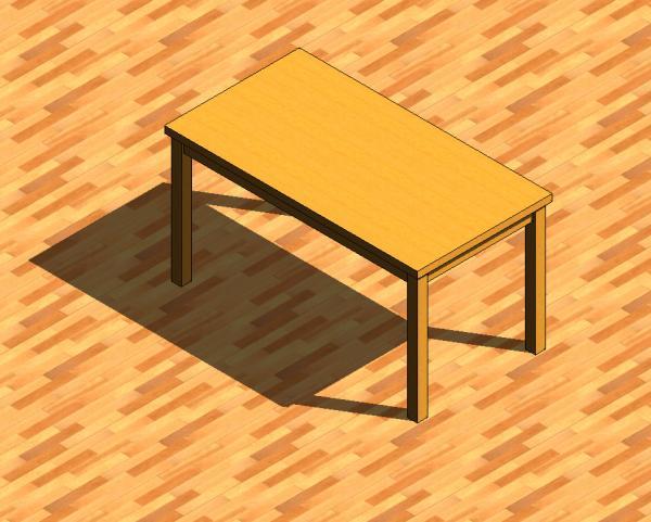 Simple parametric table