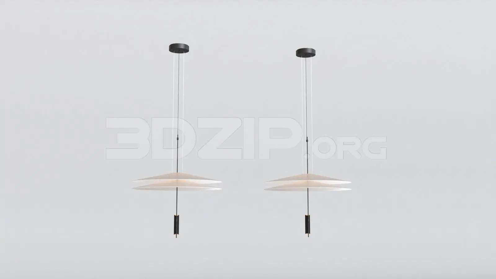 Ceiling Light — preview 1 (3dzip, CC0)