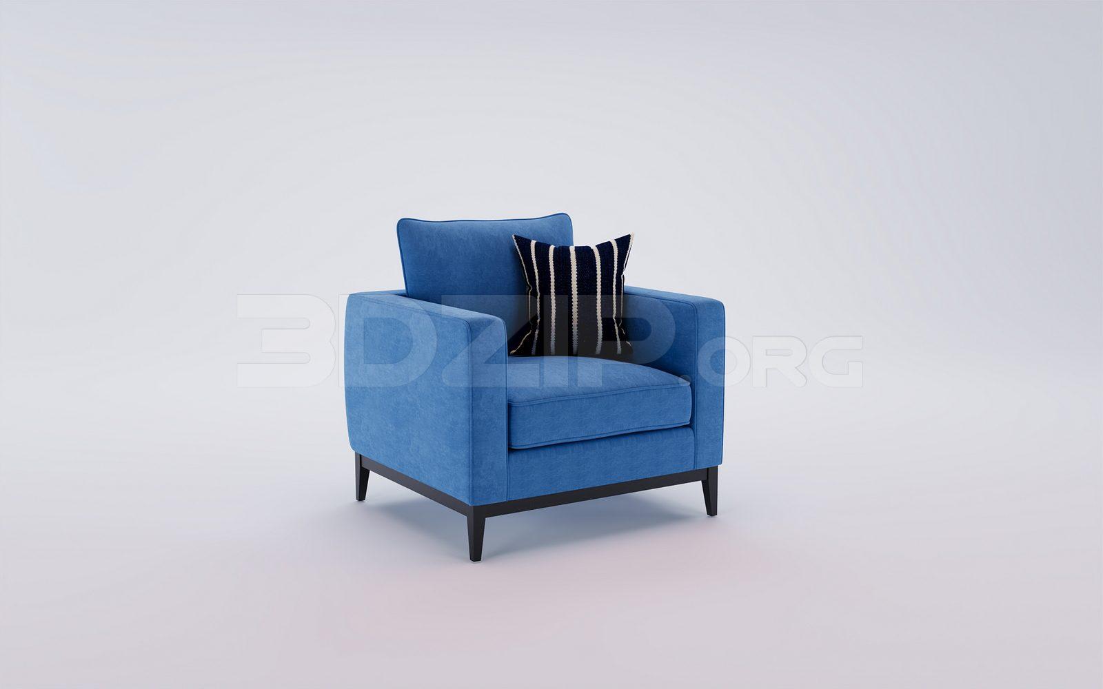 Armchair — preview 1 (3dzip)