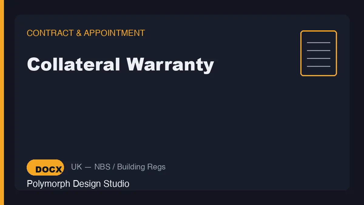 Collateral Warranty