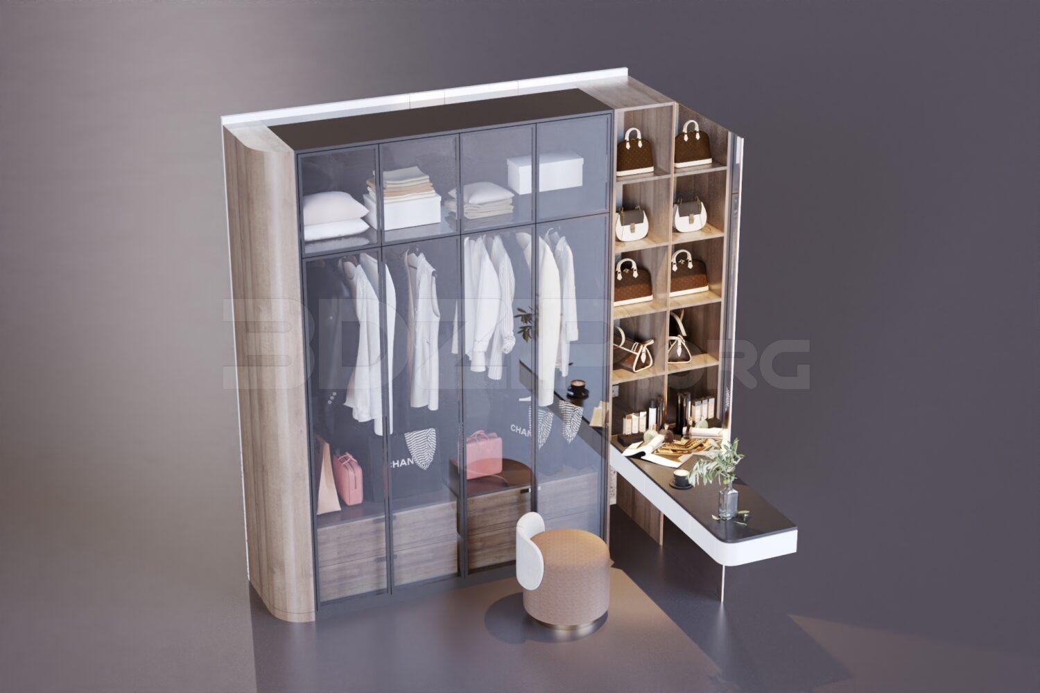 Wardrobe and Dressing Table