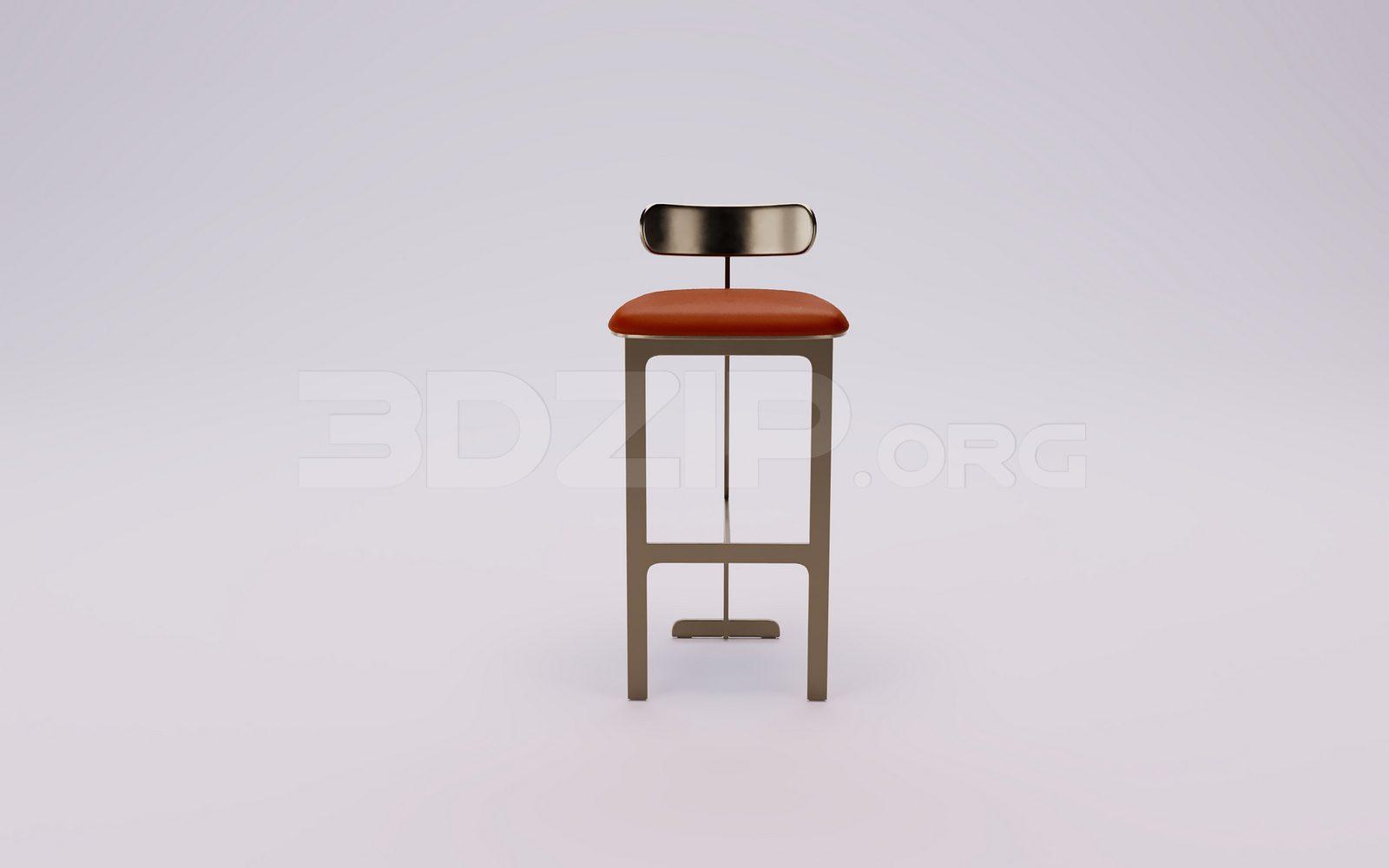 Bar Stool — preview 1 (3dzip)