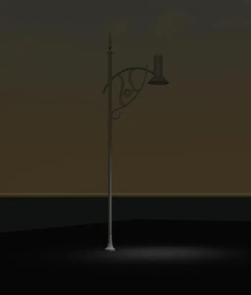 Road Light — preview 1, by harsue (RevitCity, CC0)