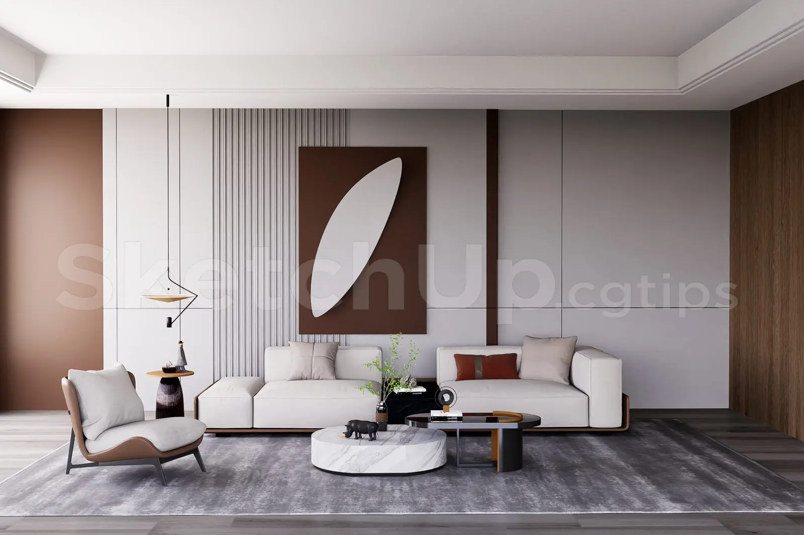 Living Room Interior — preview 1 (cgtips, CC0)