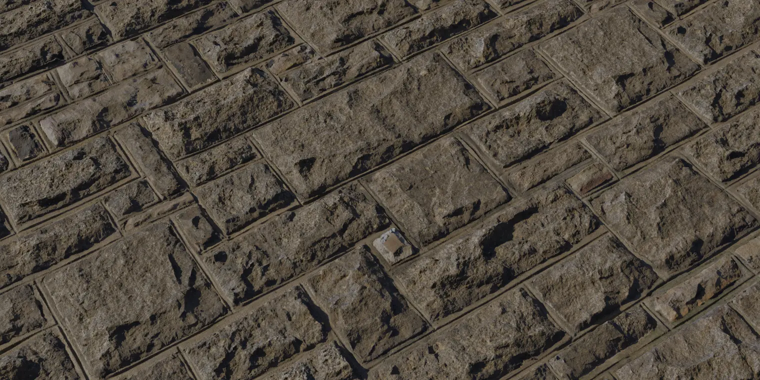 Stone Brick Wall 1 — preview 1, by Dimitrios Savva, Rico Cilliers (Poly Haven, CC0)