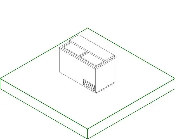 Horizontal Bottle Cooler