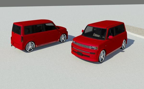 Scion xB - Car Automobile Vehicle